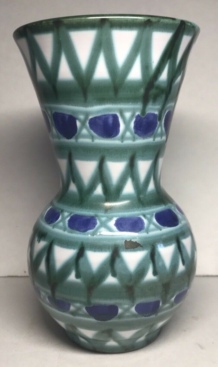 Vase signé R.P. Robert Picault Vallauris vintage Selency