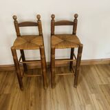 Pair of high stools