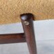 Vintage chair yellow moutarde bouclé 1970 