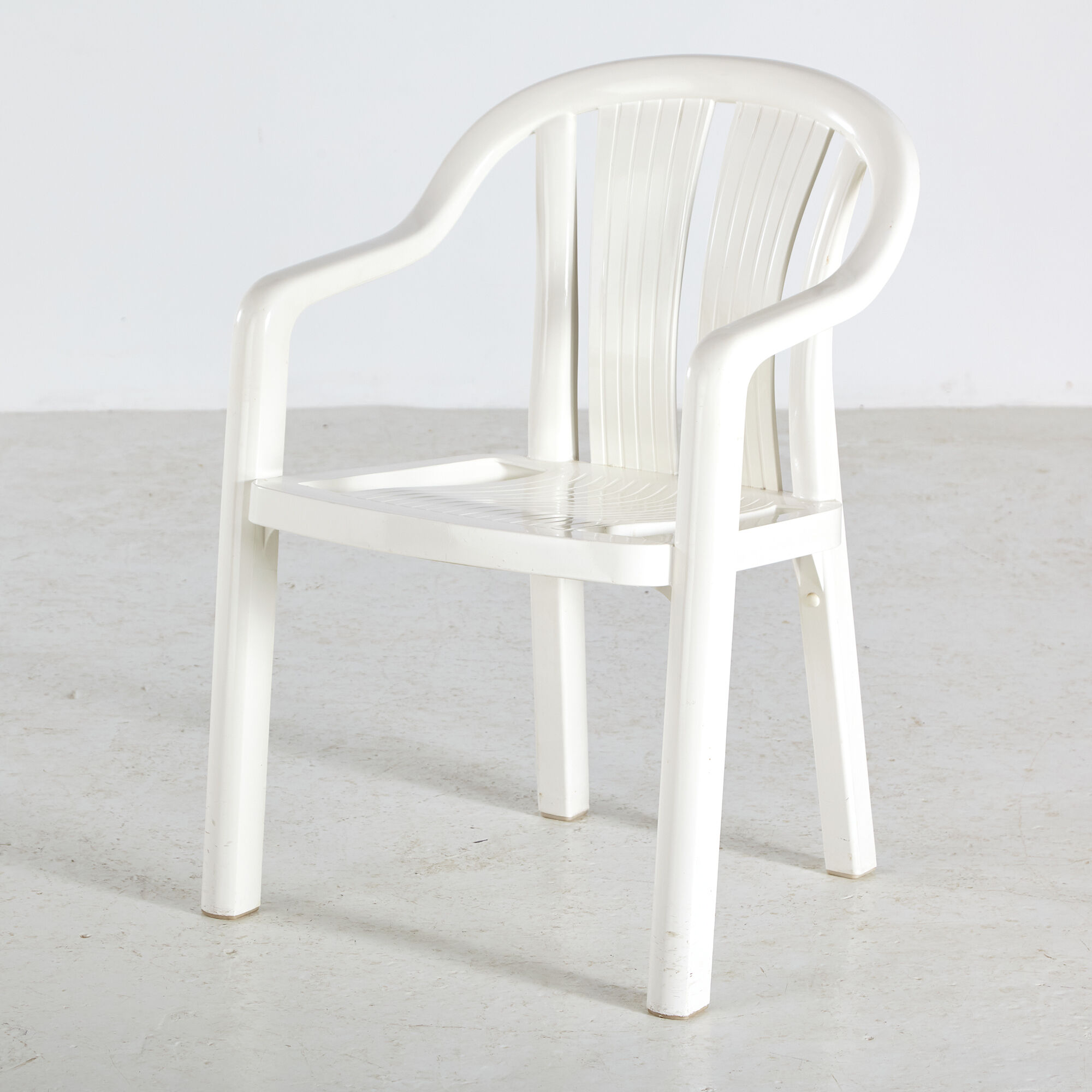 Plastic garden armchair for Grosfillex