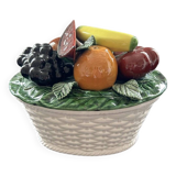 Fruit terrine in slip