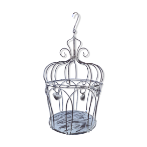 Cage à oiseaux décorative avec