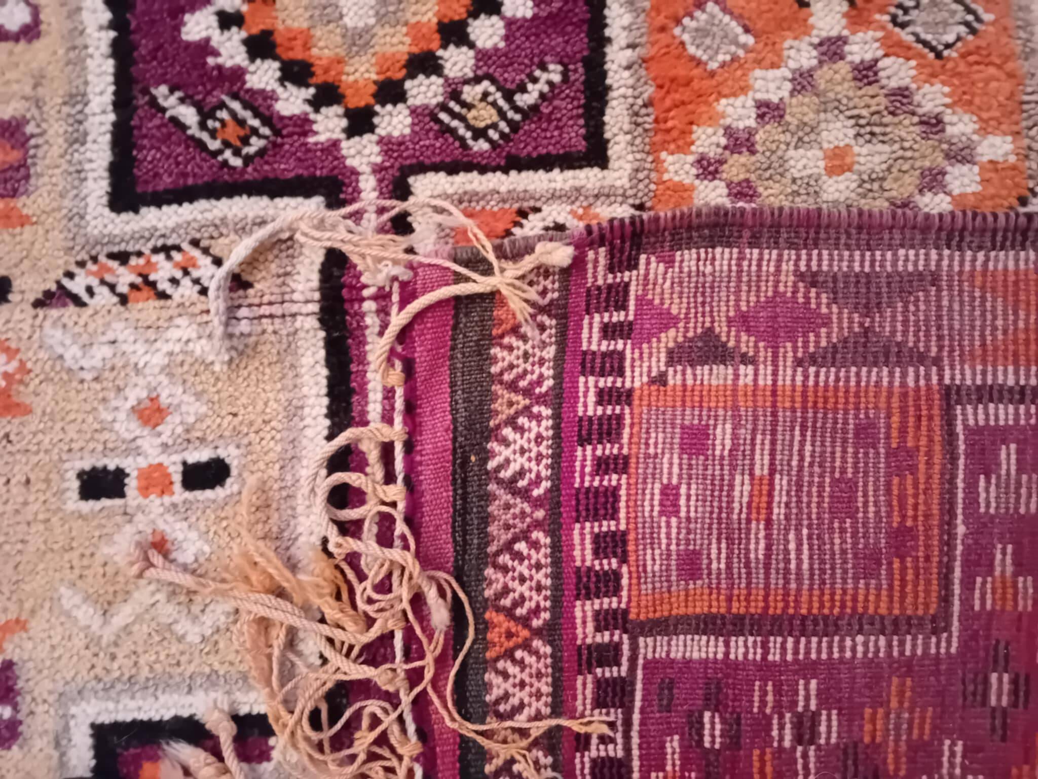 XXL handmade Berber rug 363x208cm