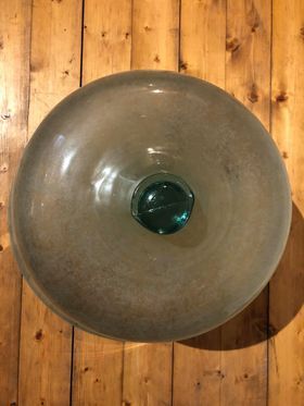Ancient 19th century garden bell known as "melon"