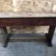 Old school office desk double wood box vintage inkwell location