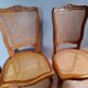 4 chaises cannées style Louis XV années 50