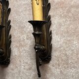 Pair of antique wall sconces