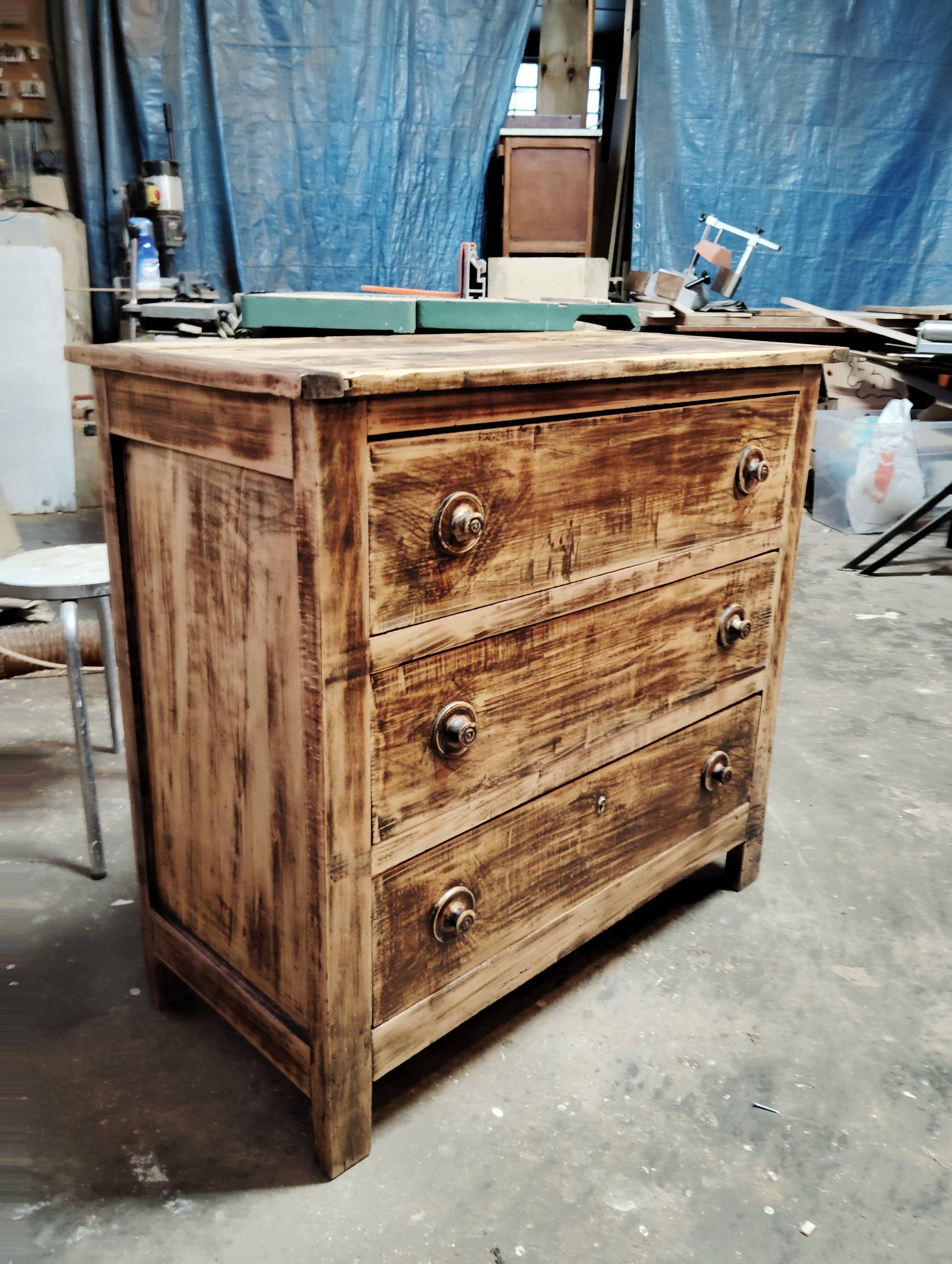 Commode brocante "wabi sabi"