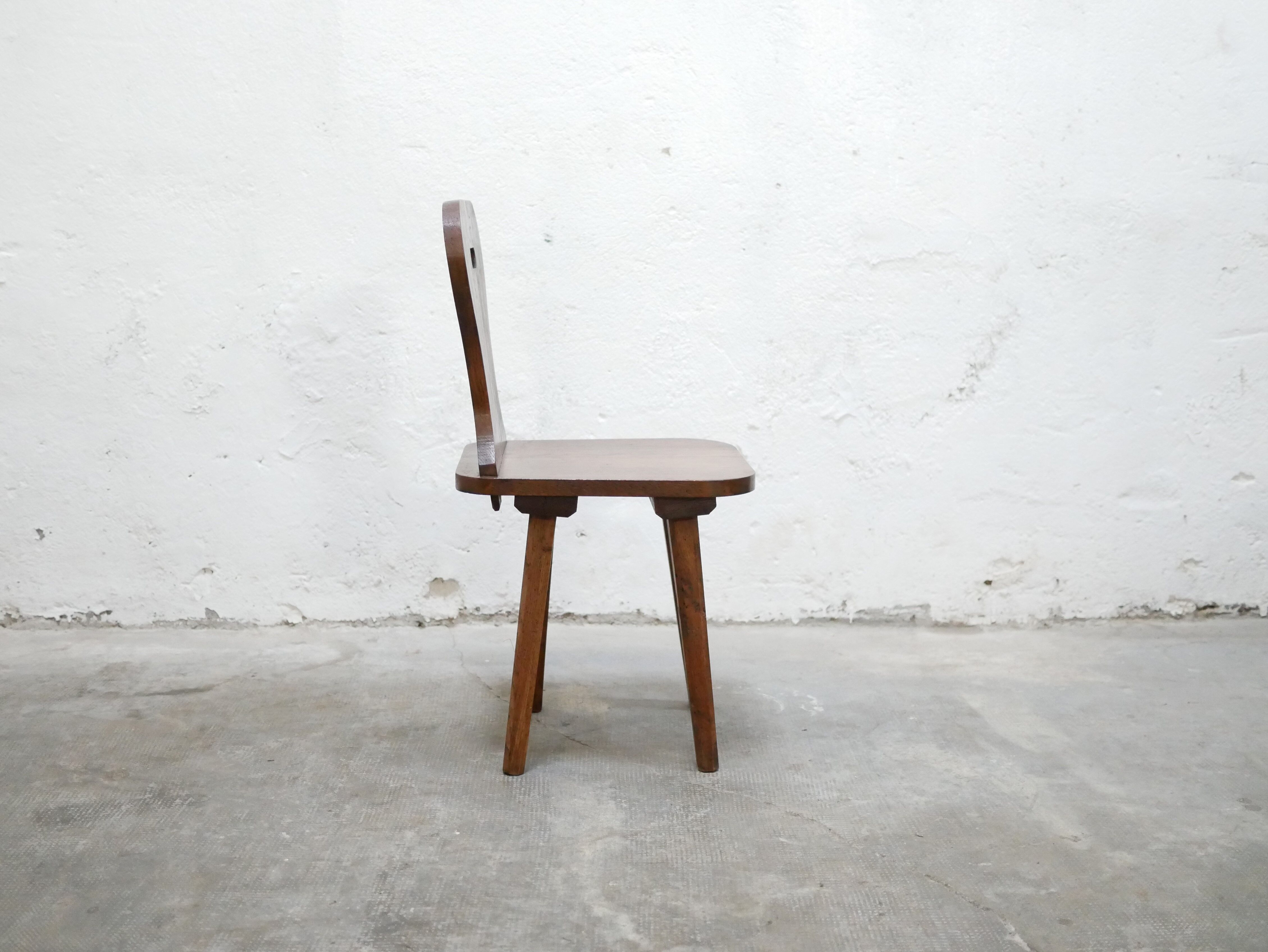 Chaise vintage en bois