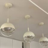 Trio of IKEA Väster pendant lights by K. Hagberg and M. Hagberg