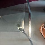 Glass coffee table