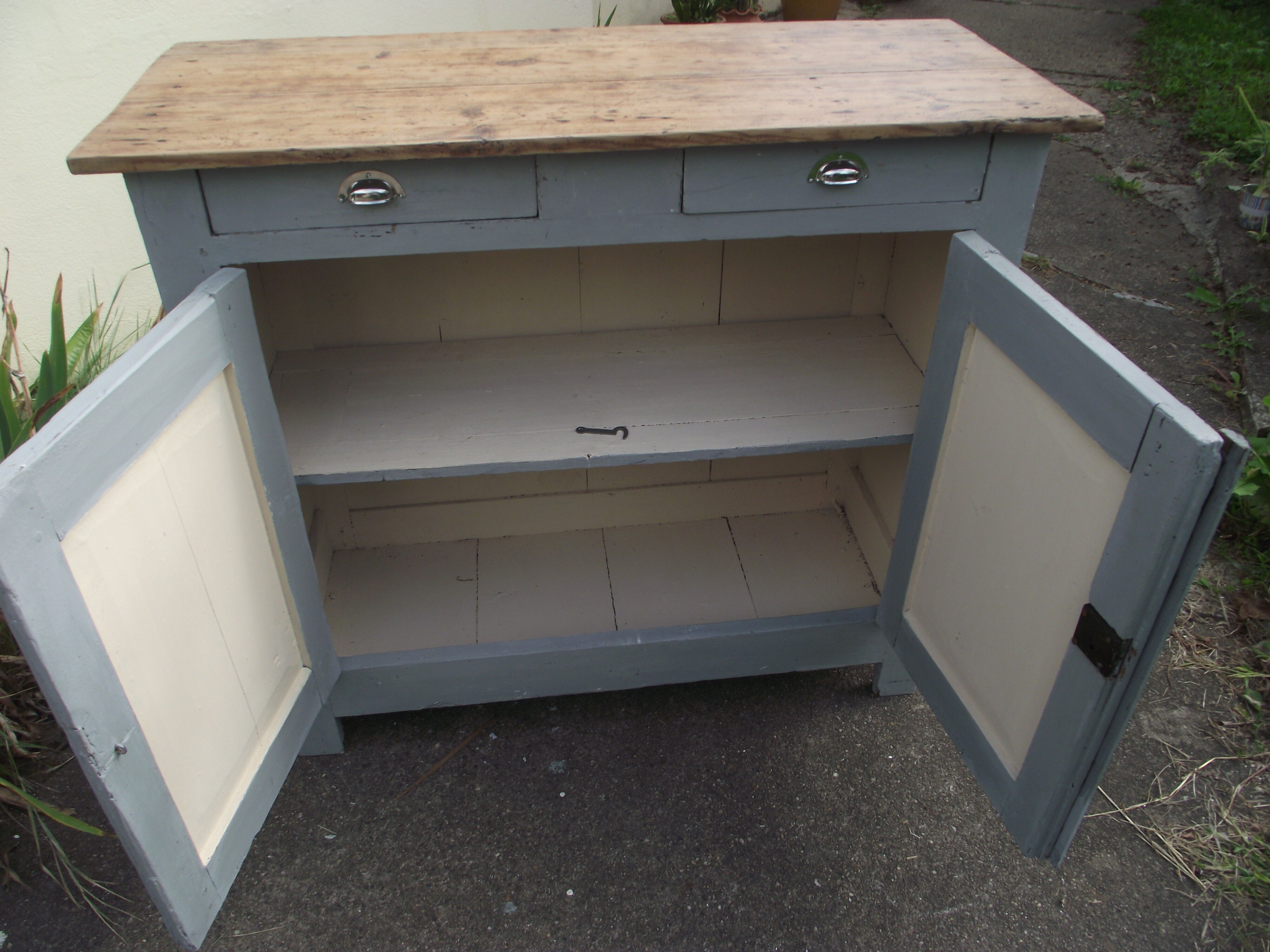 Parisian buffet painted late 19th debut 20th