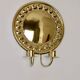 1970's Pair Of Swedish Brass Sconces