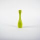 Lime-coloured candlestick, Danish design, 1970s, made in Denmark
