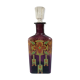Enamelled decanter of the XXth Art Deco style