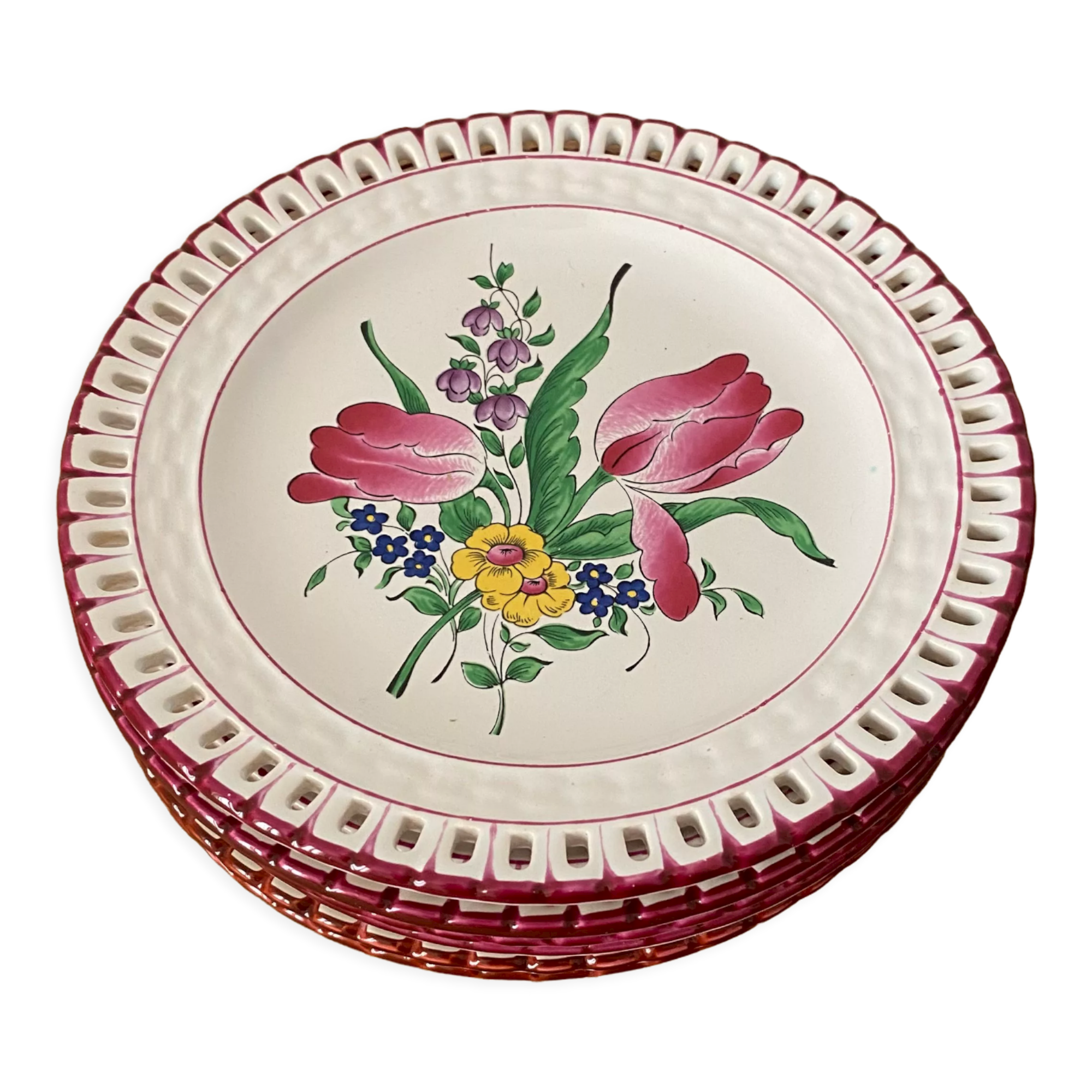 Dessert plate (Lunéville)