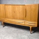 Vintage Scandinavian teak enfilade from the 1960s by Johannes Andersen.