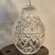 Crystal pear candy bowl