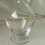 Glass or crystal ewer decanter