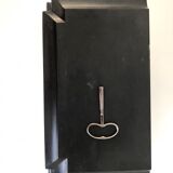 Black marble fireplace pendulum