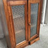 Wall showcase 1930 in walnut