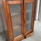 Wall showcase 1930 in walnut