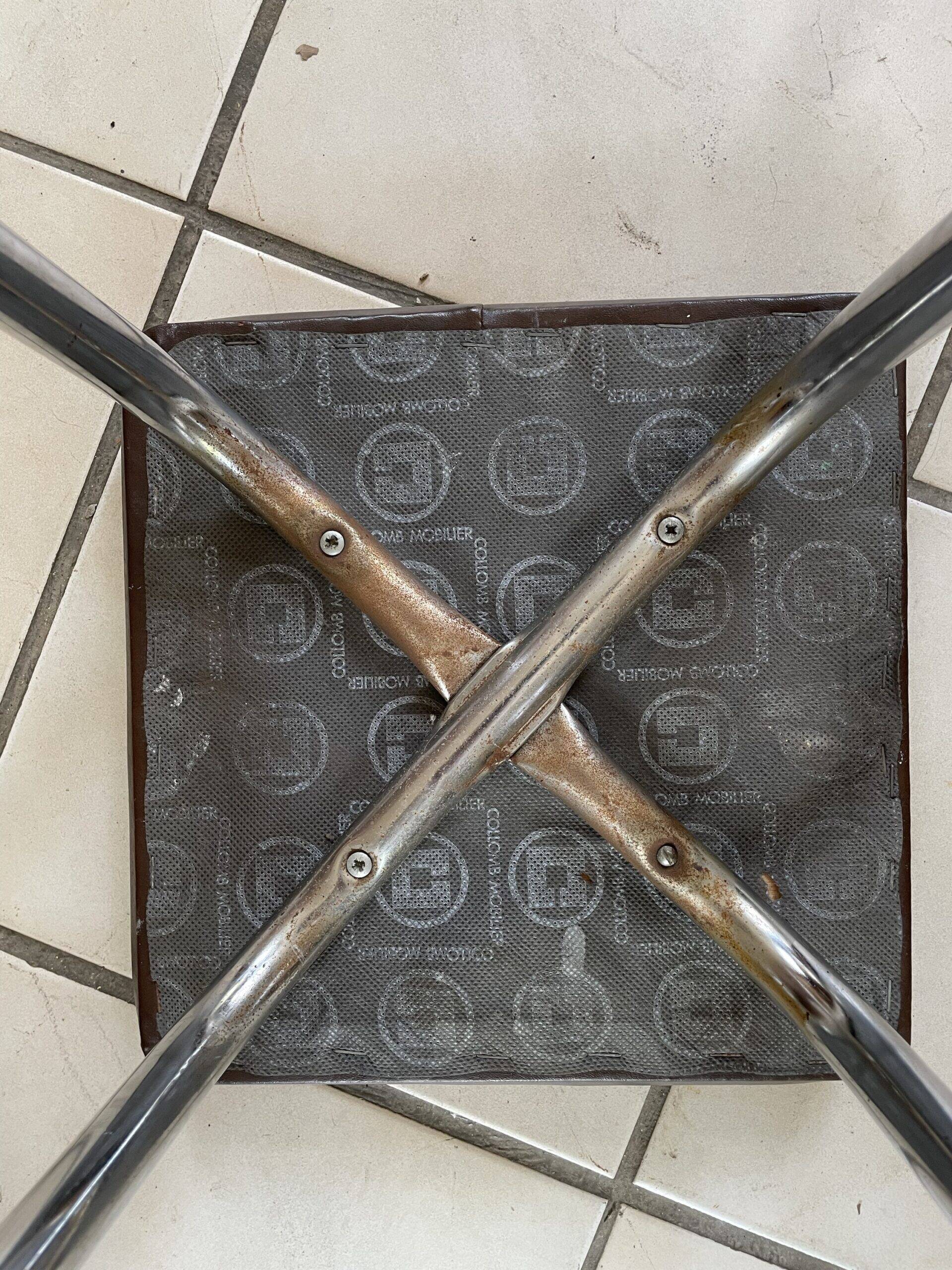 Tabouret Skaï Collomb Mobilier
