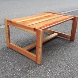 Solid pine coffee table 1980