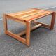 Table basse pin massif 1980