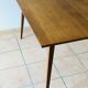 Oak table feet compass with extensions