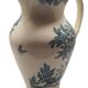 Ancien Grand Broc de Toilette Saint Amand Et Hamage St Anonyme Pivoine Vert