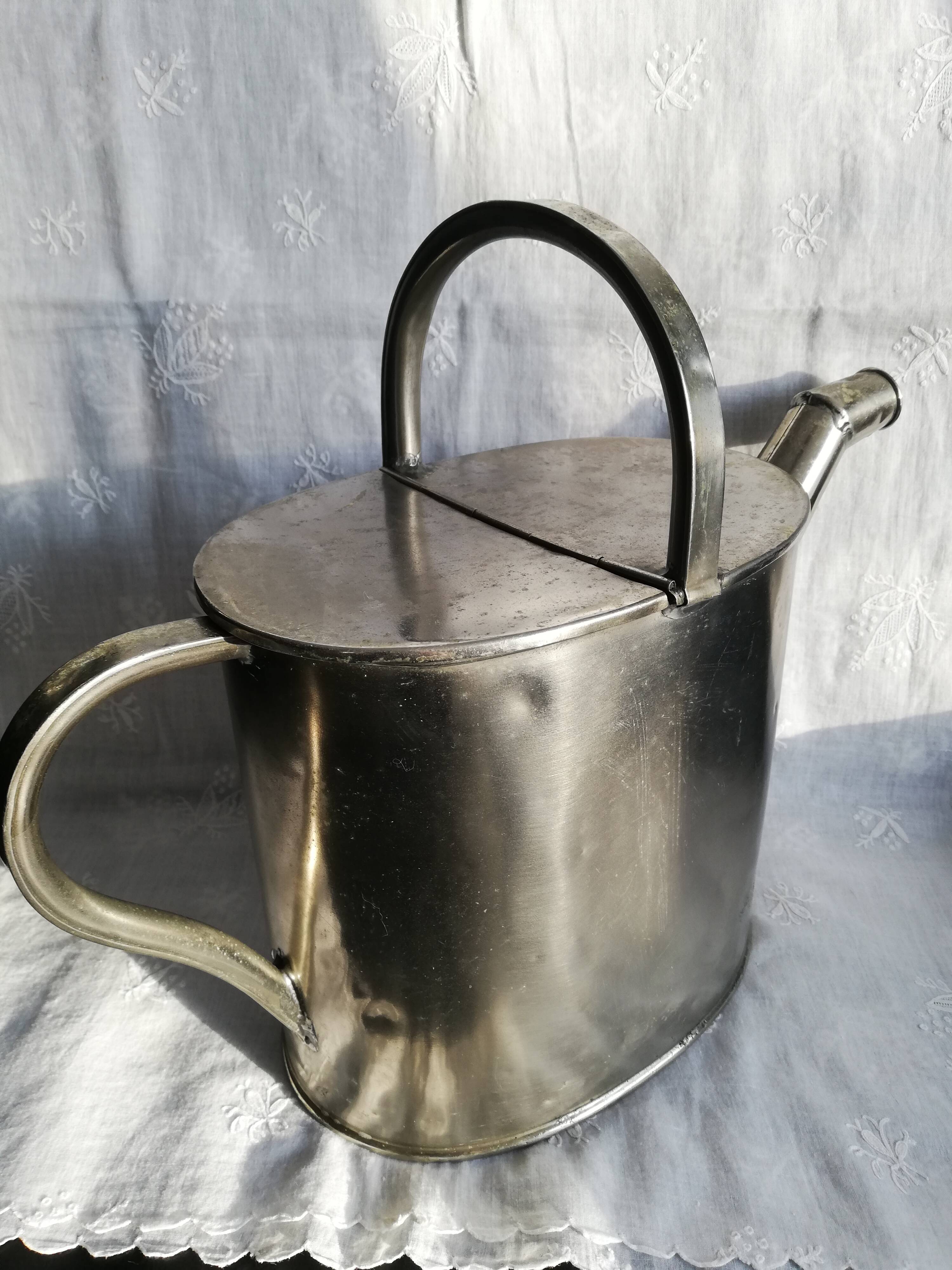 Old homemade watering can 4.5 liters