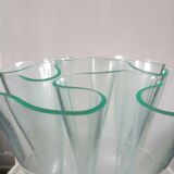 Plexiglas handkerchief vase design 70s