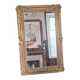 Large gilded mirror from the 19th century.