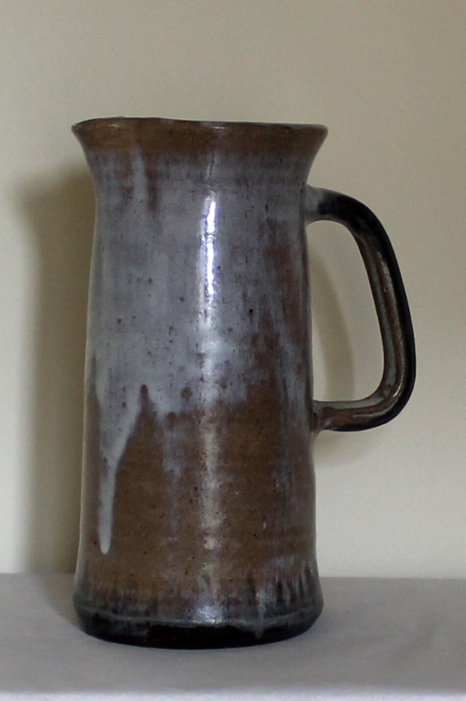 Large stoneware pitcher