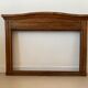 Old pedimented frame 107x78cm