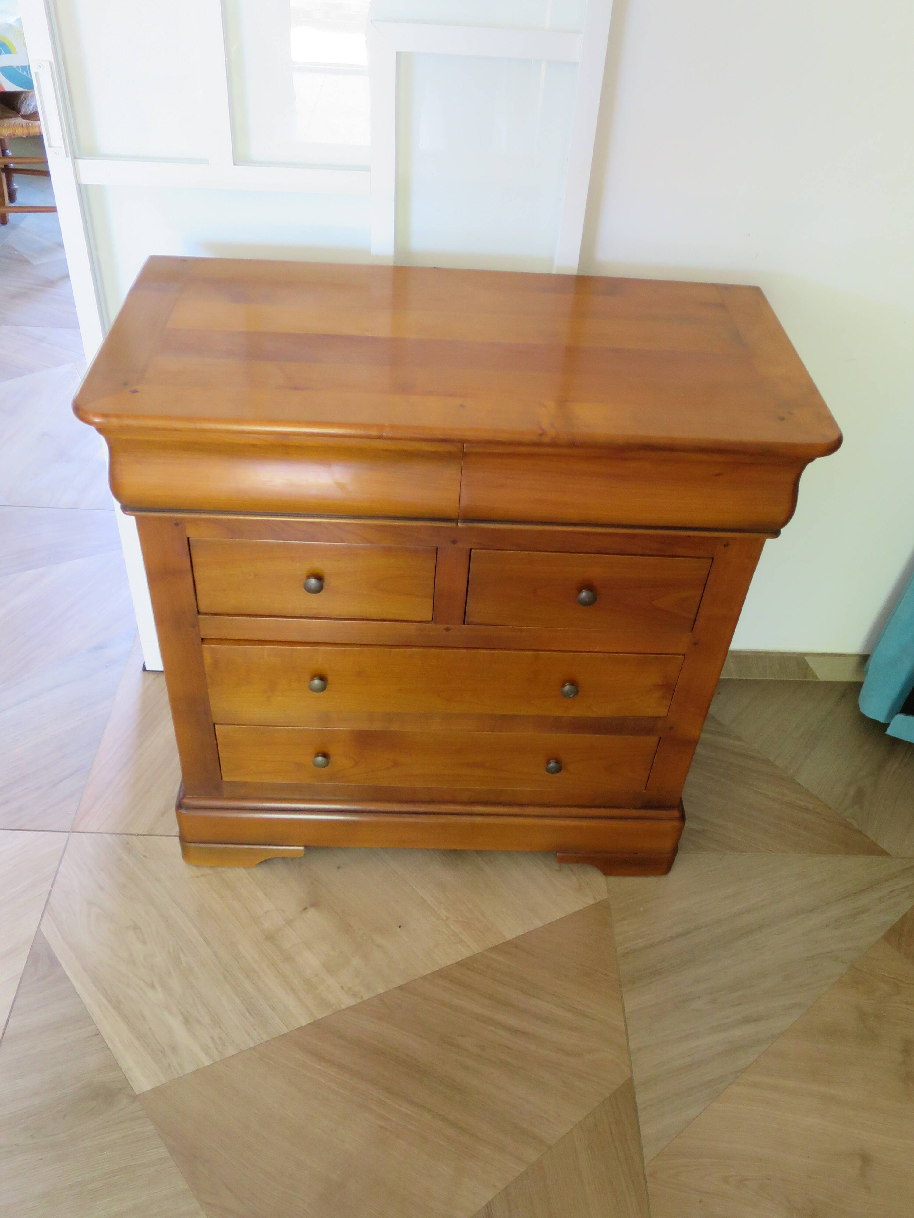 Small entrance cabinet-sideboard-dresser-Louis Philippe-6 drawers