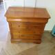 Petit meuble d’entrée-buffet d’appui-commode-Louis Philippe- 6 tiroirs