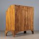 Antique walnut and walnut burl commode, poplar, Italy, 18th century.
