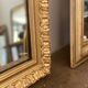 Ancient mirror louis Philippe gilded carved mercury ice - 110x78cm