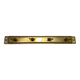 Brass coat hooks with four hooks