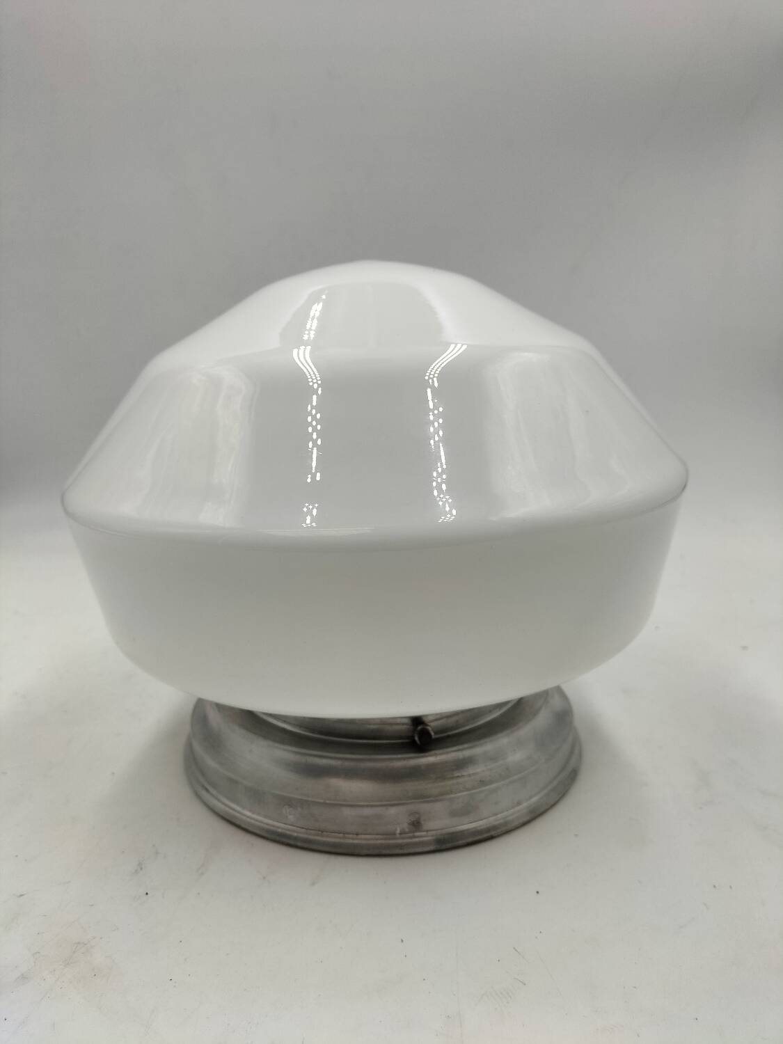 Opaline glass ceiling light