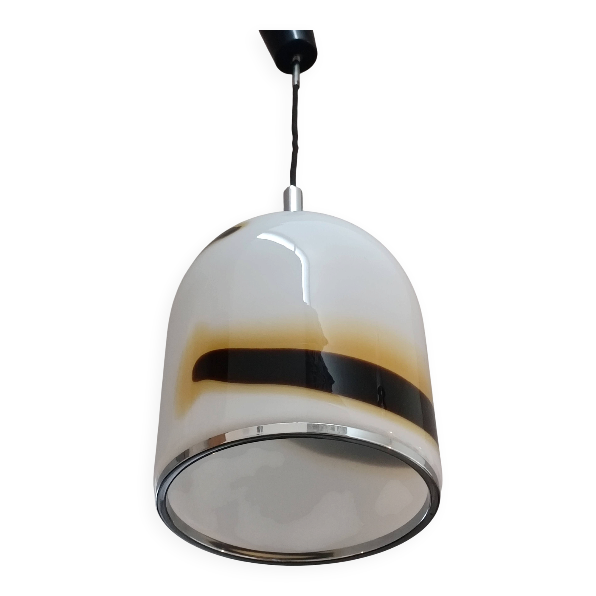 Suspended Murano Glass Lamp 1970s