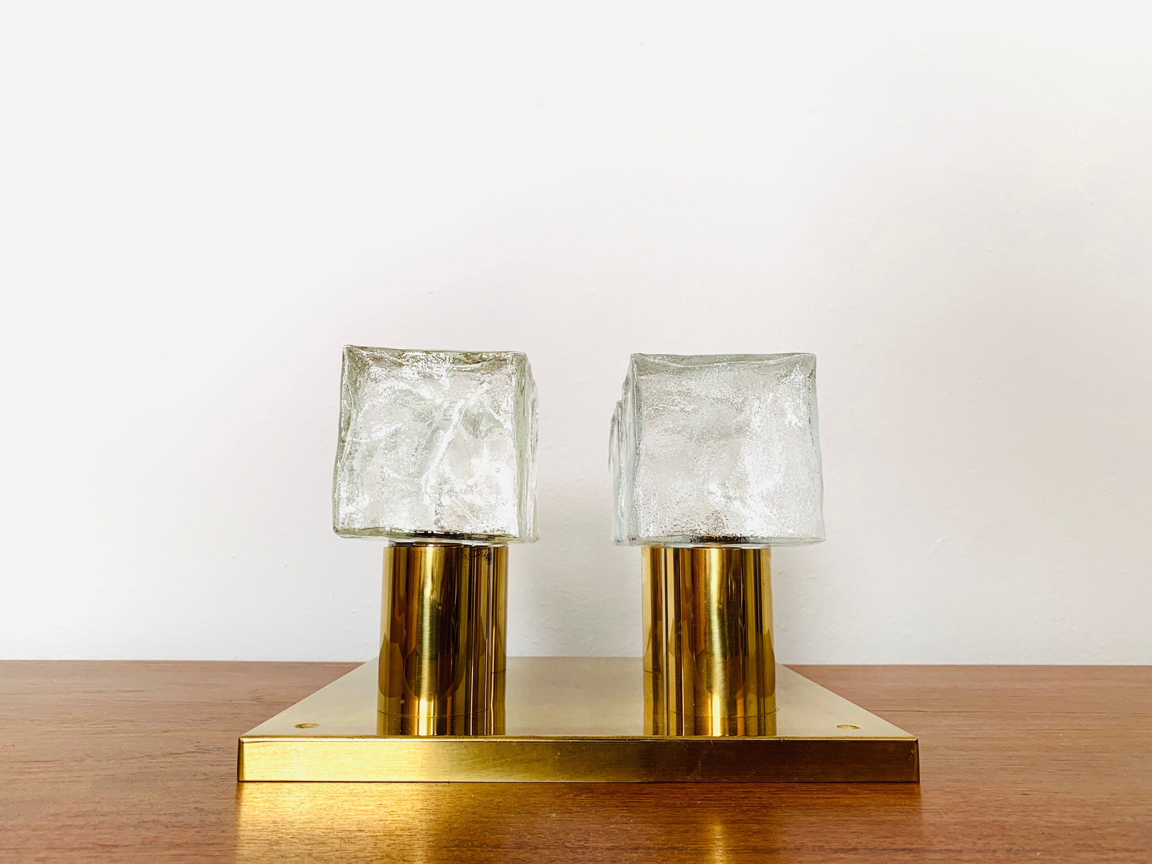 Ice Cube Flush Light by J.T. Kalmar for Franken KG