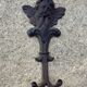 Double cast iron “Angel” coat hook