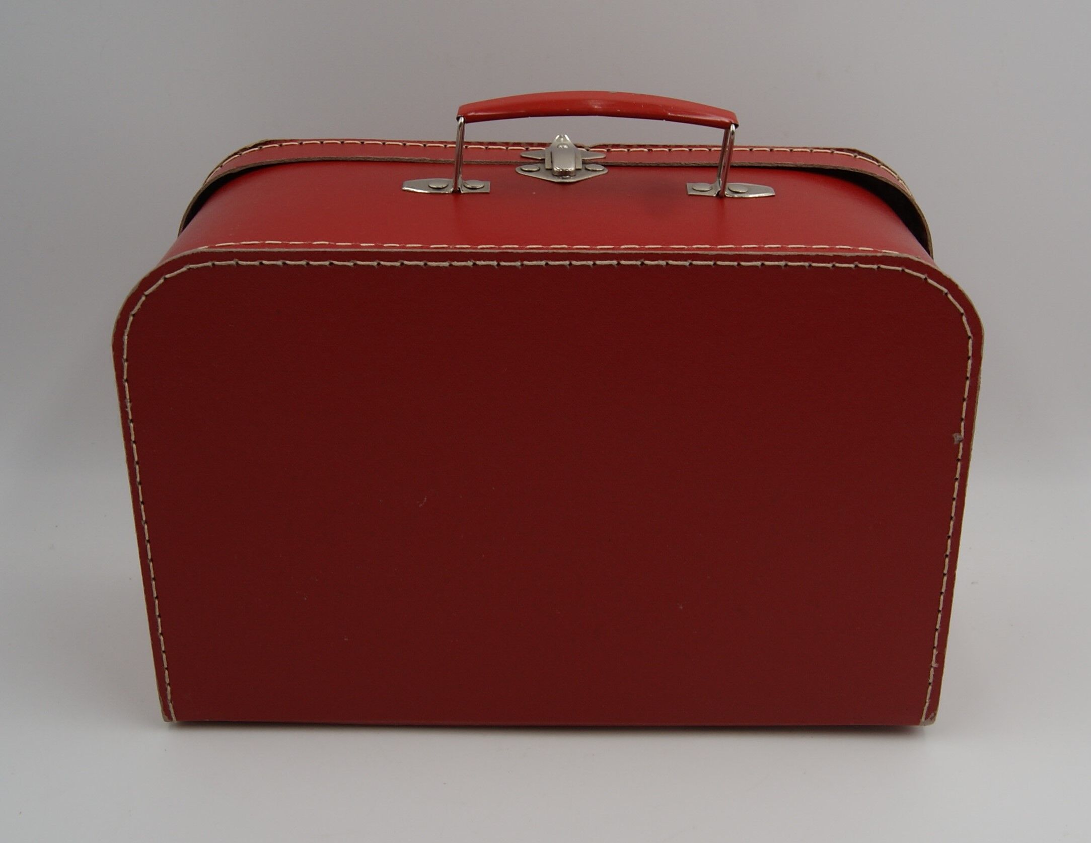 Valisette carton rouge vintage