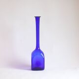 Cobalt Blue Empoli Glass Vase