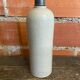 Vintage grey glazed stoneware bottle paul langeron with metal stopper