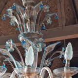 Lustre en verre de Murano
