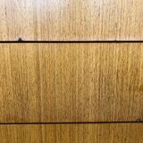 Vintage 4-drawer dresser by Capelle 70s